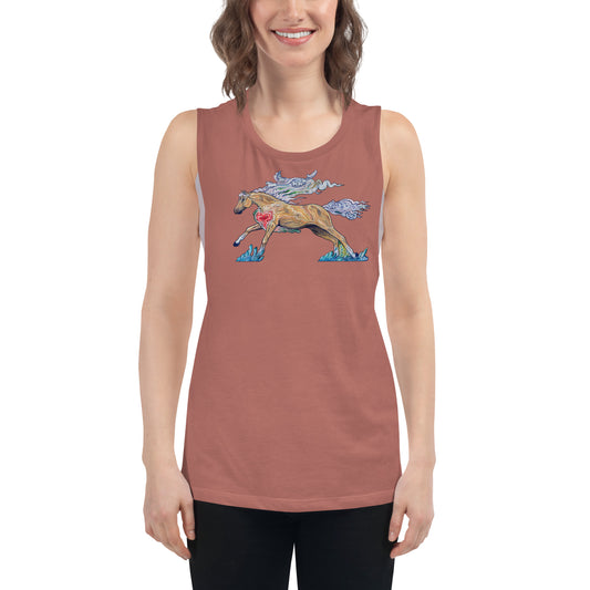 "Freedom To Feel" Muscle Tank